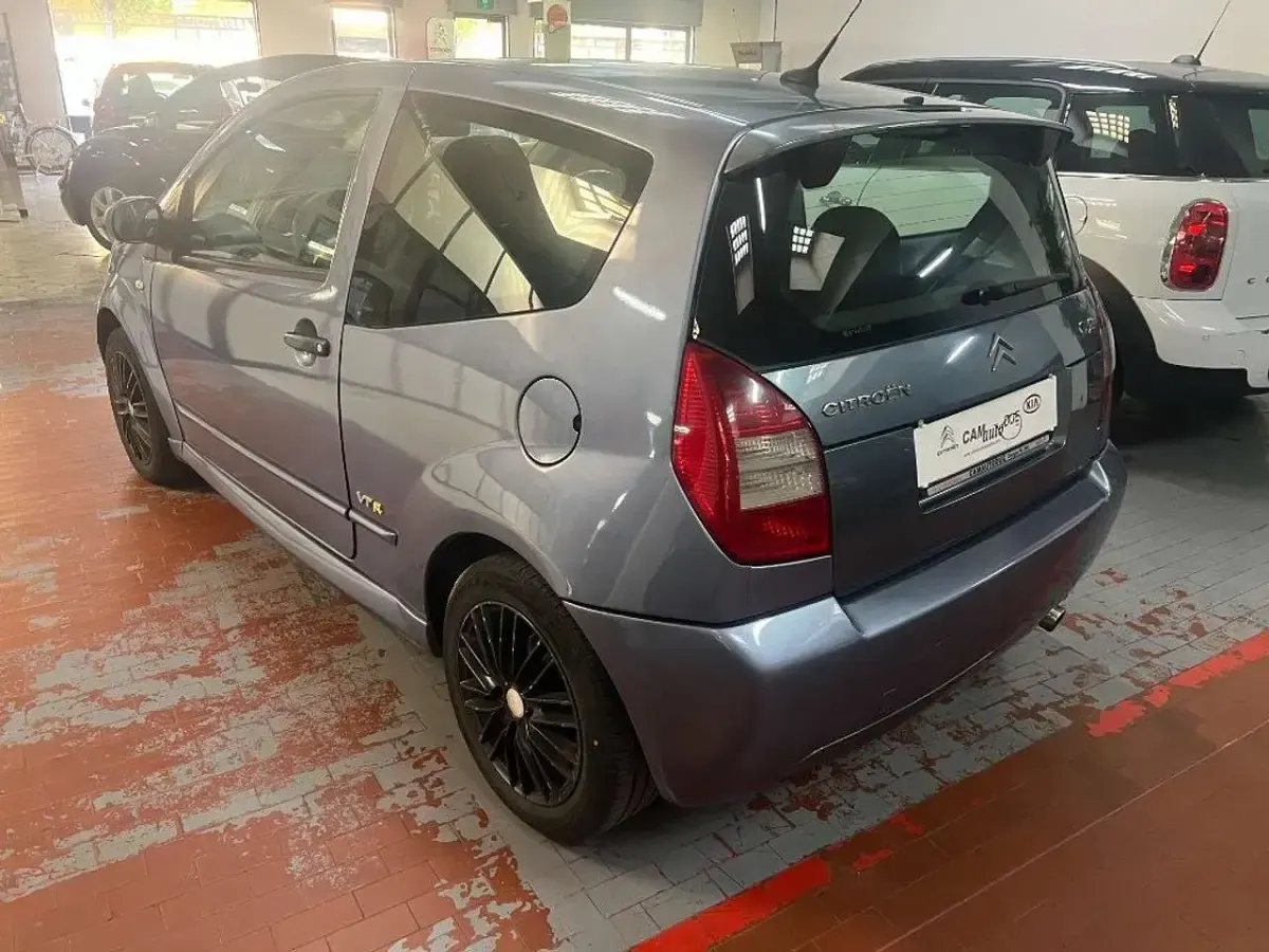 Usata Citroën C2 VTR Sport 68 CV (50 kW) 2007 Grigio scuro Utilitaria