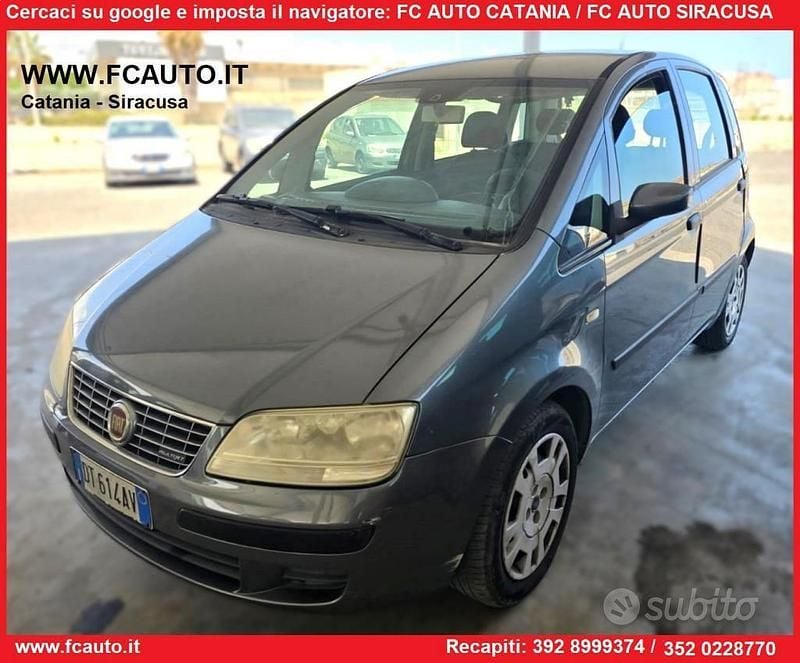 Usata Fiat Idea 90 CV (66 kW) 2010 Grigio Monovolume