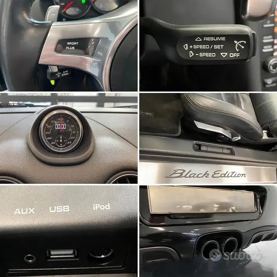 Usata Porsche Boxster Black Edition 320 CV (235 kW) 2011 Cabrio