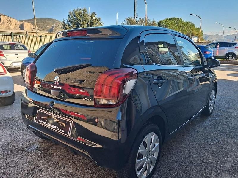 Usata Peugeot 108 Style 72 CV (52 kW) 2020 Nero Utilitaria