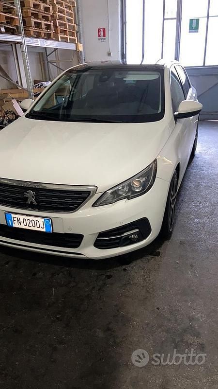 Usata Peugeot 308 120 CV (88 kW) 2017 Bianco Berlina