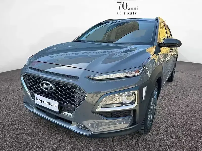 Usata Hyundai Kona 141 CV (103 kW) 2019 Grigia SUV