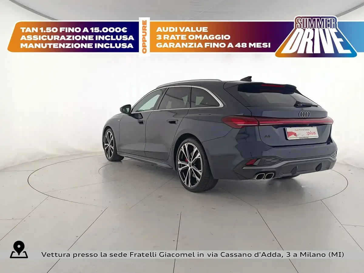 Usata Audi A5 S-Line 204 CV (150 kW) 2025 Blu firmamento metallizzato Station wagon