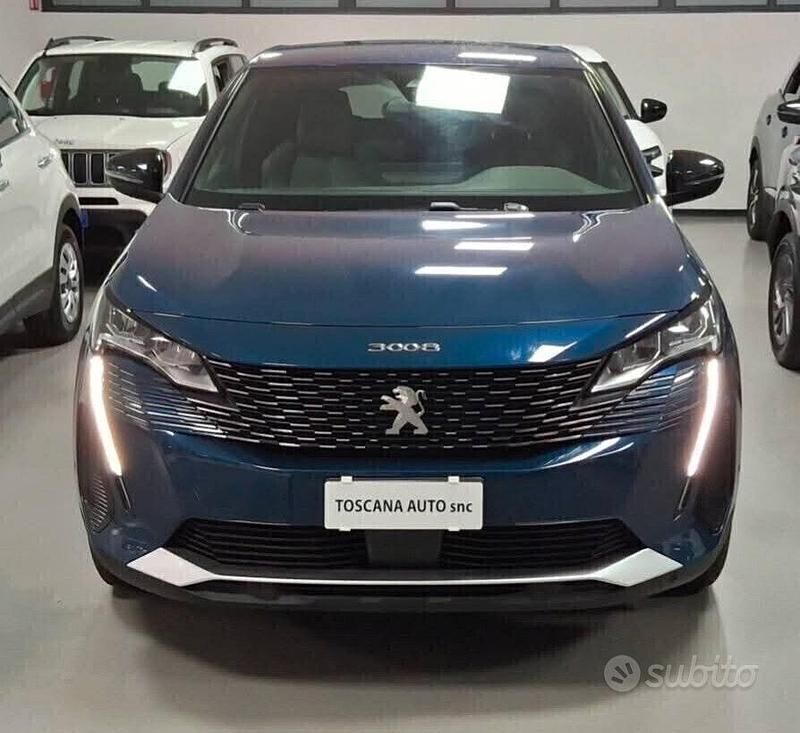 Usata Peugeot 3008 Allure 131 CV (96 kW) 2023 Blu SUV