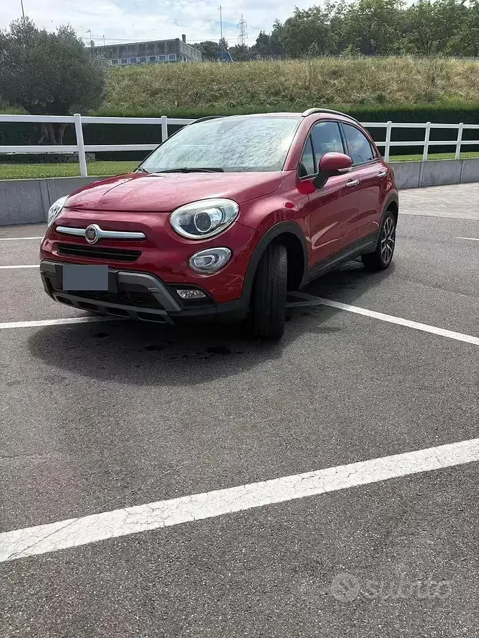 Usata Fiat 500X Cross Plus 140 CV (102 kW) 2015 Rosso SUV