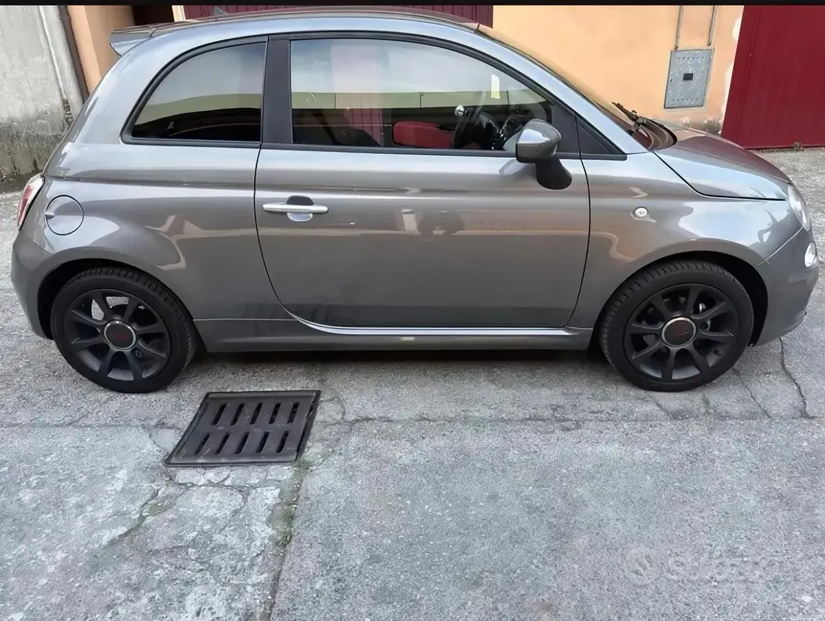 Usata Fiat 500S 69 CV (50 kW) 2015 Grigio Utilitaria