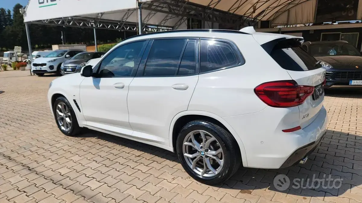 Usata BMW X3 M Sport 190 CV (139 kW) 2020 Bianco SUV