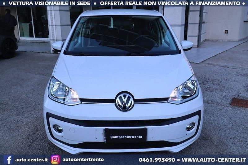 Begagnad VW up! Pure 60 HK (44 kW) 2018 Vit Halvkombi
