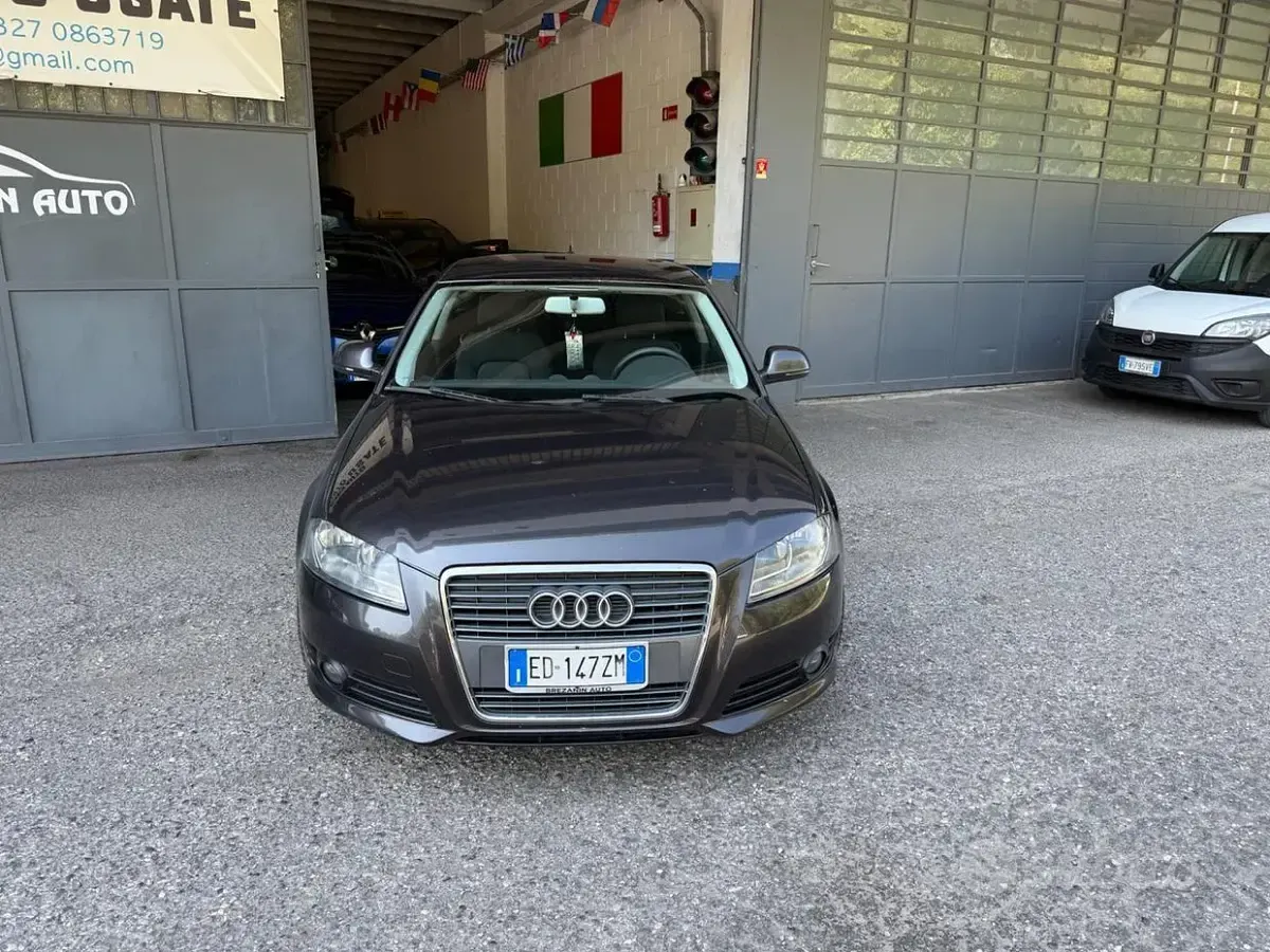 Usata Audi A3 Ambition 140 CV (102 kW) 2010 Grigio Utilitaria