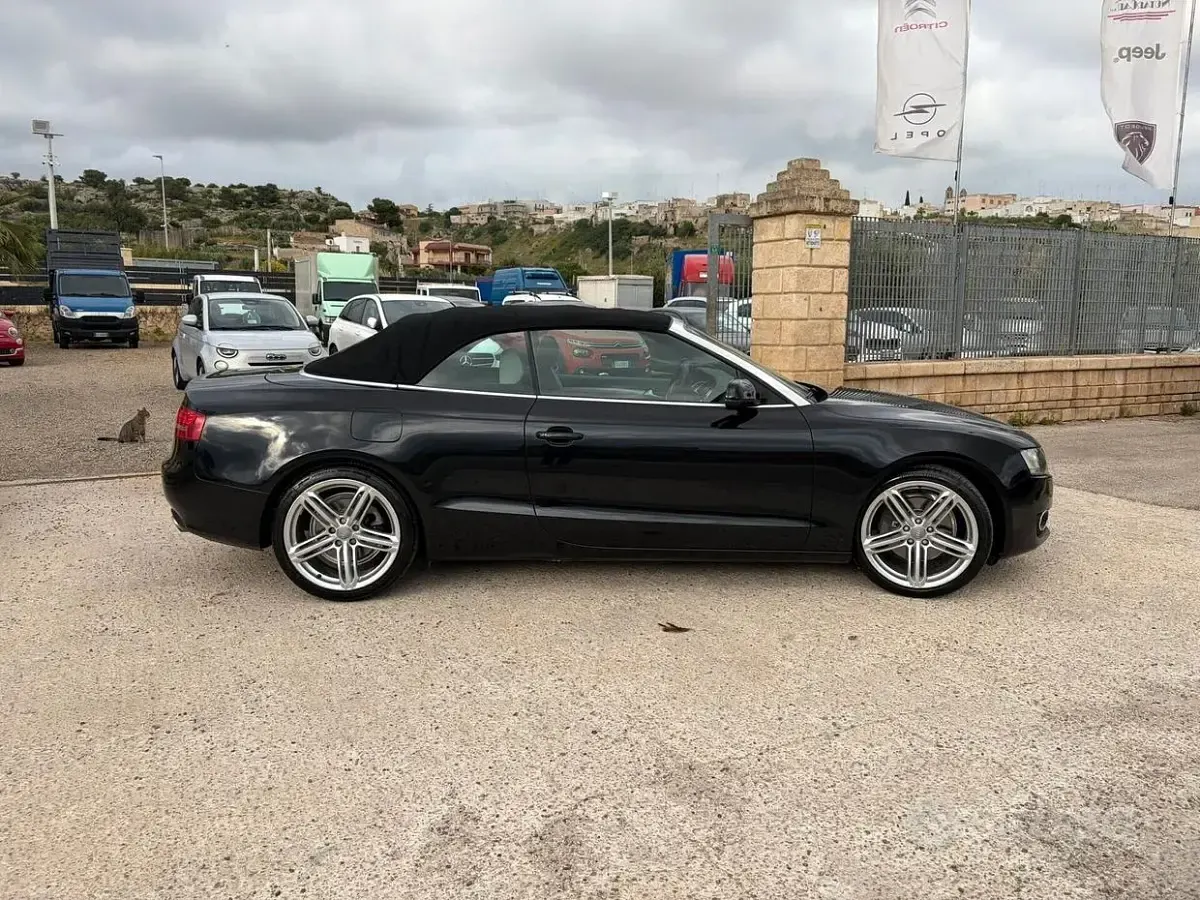 Usata Audi A5 Cabriolet 239 CV (175 kW) 2010 Nero Cabrio