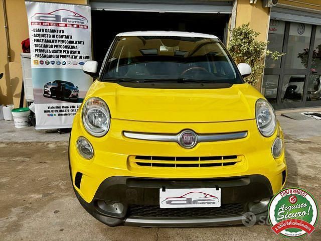 Usata Fiat 500L Trekking 120 CV (88 kW) 2014 Giallo Monovolume