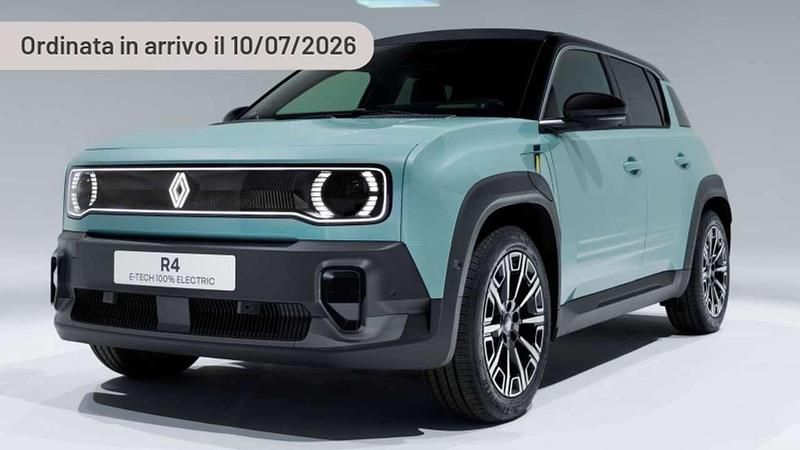 Nuova Renault R4 Evolution 106 CV (77 kW) 2026 Argento Berlina