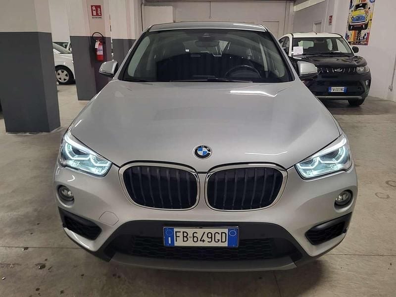 Usata BMW X1 Advantage 150 CV (110 kW) 2015 Argento SUV
