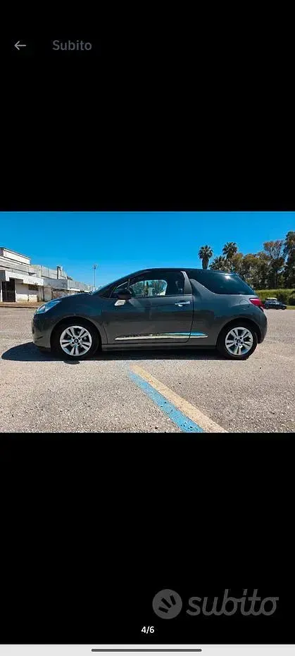 Usata Citroën DS3 92 CV (67 kW) 2015 Grigio Berlina