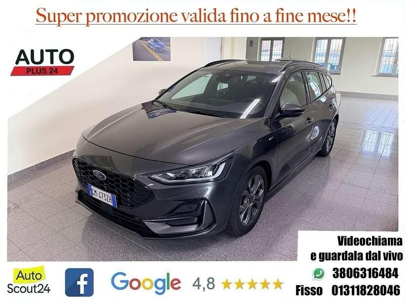 Grigio scuro Usata 2023 Ford Focus ST-Line Station wagon | 13.900 € (Super prezzo) - Immagine 1/4