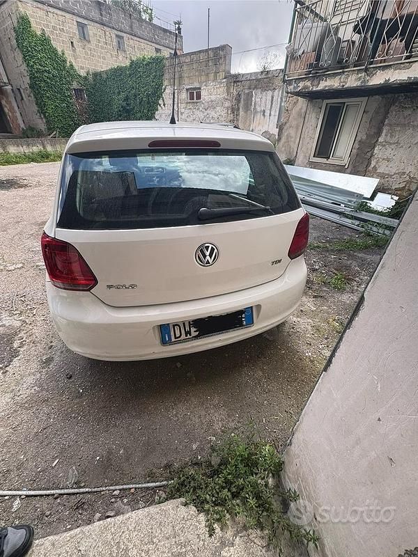 Usata VW Polo 90 CV (66 kW) 2009 Bianco Utilitaria