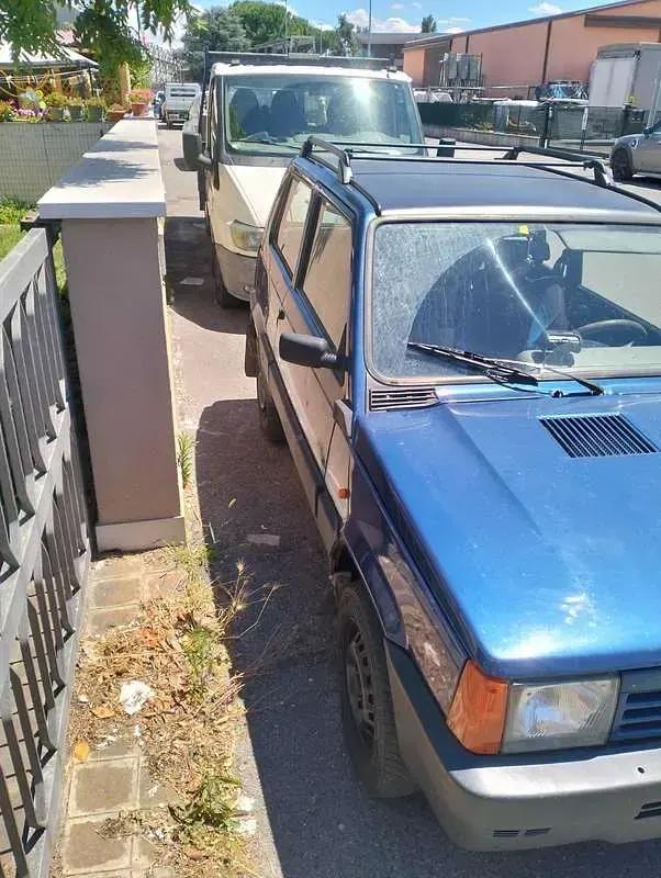 Usata Fiat Panda 4x4 Club 54 CV (39 kW) 1997 Blu/azzurro Utilitaria