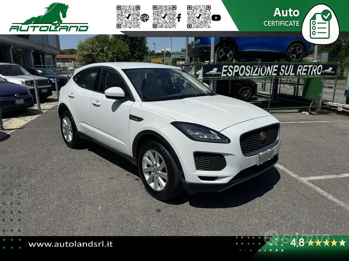 Usata Jaguar E-Pace S 200 CV (147 kW) 2020 Bianco SUV