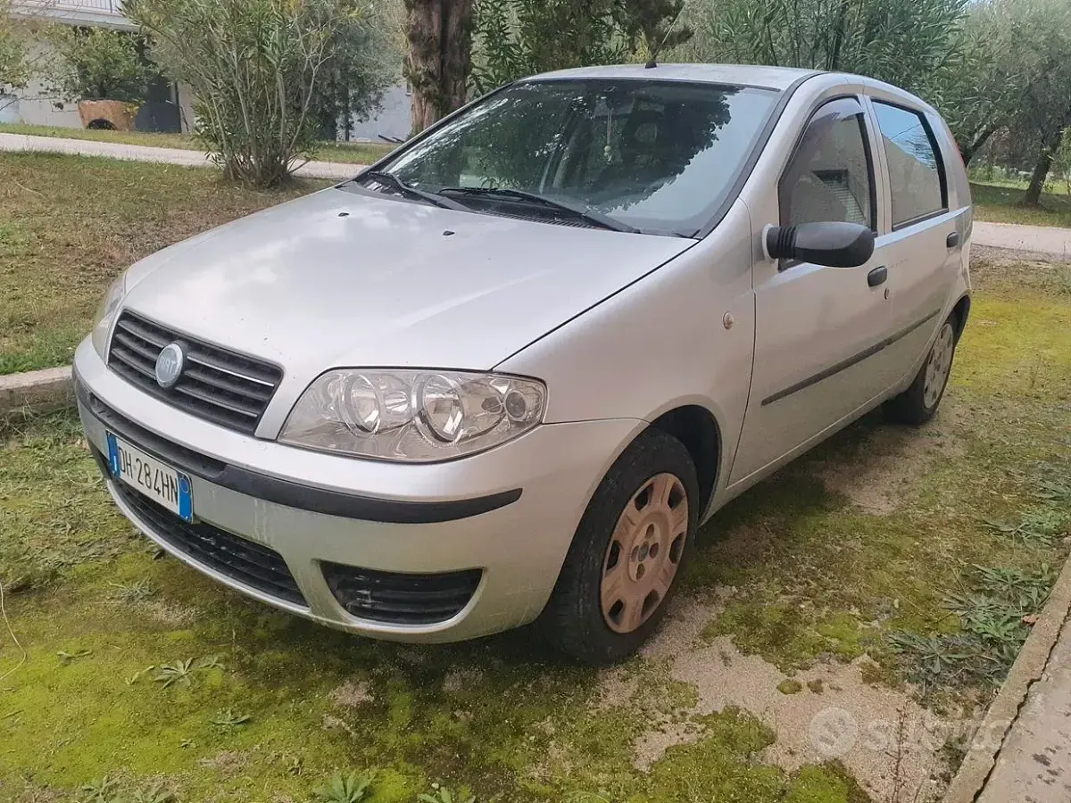Usata Fiat Punto Active 60 CV (44 kW) 2006 Grigio Utilitaria
