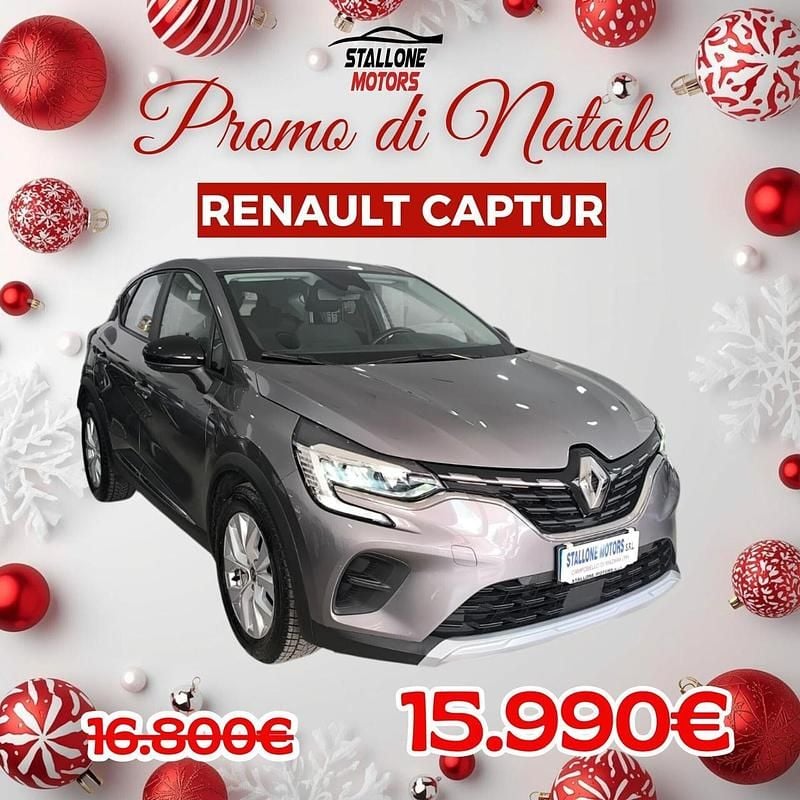 Usata Renault Captur Business 91 CV (66 kW) 2021 Argento SUV
