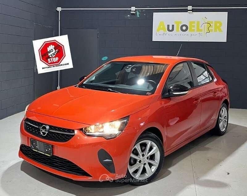 Usata Opel Corsa Edition 101 CV (74 kW) 2021 Arancione Utilitaria