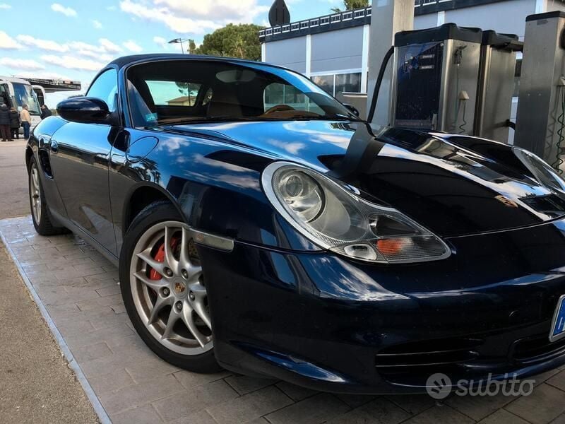 Gebraucht Porsche Boxster 260 PS (191 kW) 2003 Blau Cabrio