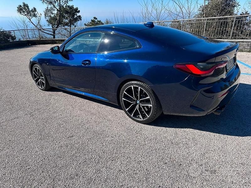Usata BMW M440 Performance 374 CV (275 kW) 2020 Blu Berlina