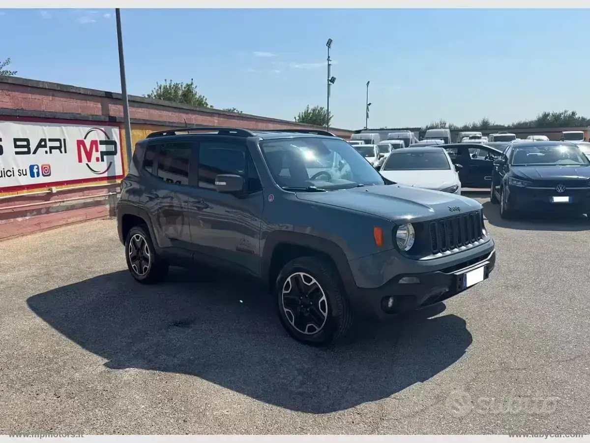 Usata Jeep Renegade Trailhawk 170 CV (125 kW) 2016 Grigio SUV