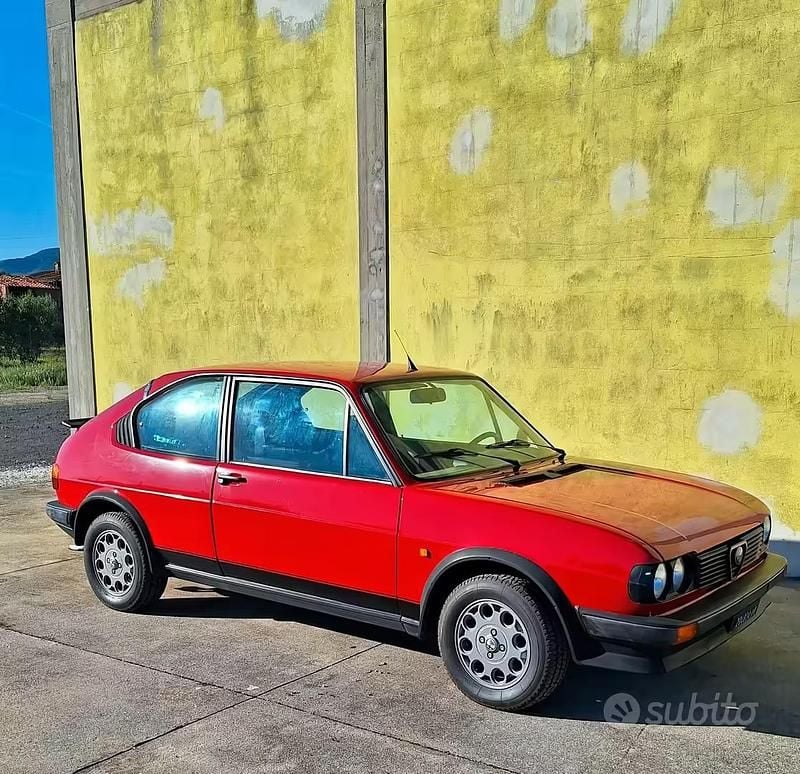 Usata Alfa Romeo Alfasud Quadrifoglio 104 CV (76 kW) 1982 Rosso Berlina