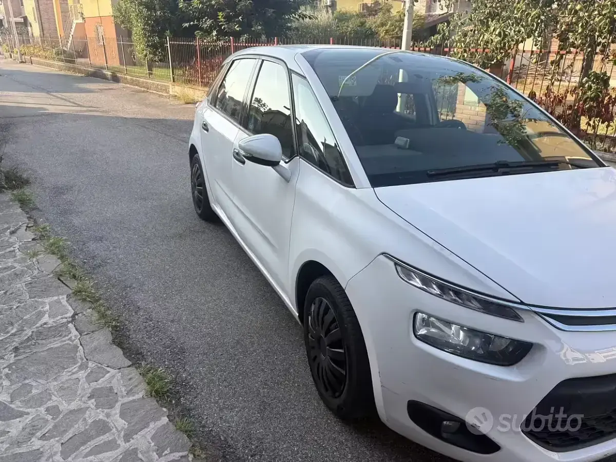 Usata Citroën C4 Picasso 92 CV (67 kW) 2014 Bianco Monovolume