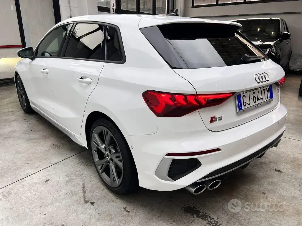 Usata Audi S3 310 CV (228 kW) 2022 Bianco Berlina