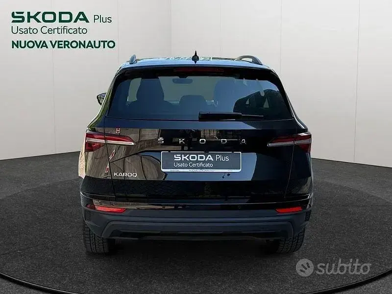 Usata Skoda Karoq Executive 116 CV (85 kW) 2023 Nero SUV