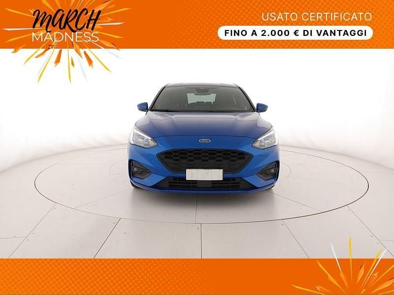 Usata Ford Focus ST-Line 120 CV (88 kW) 2021 Blu Berlina