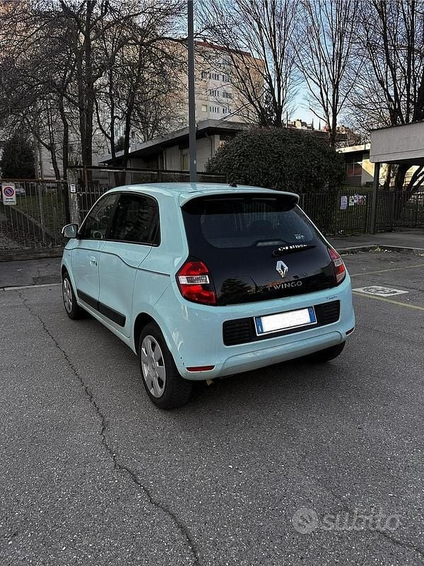 Usata Renault Twingo SE 69 CV (50 kW) 2016 Blu Utilitaria