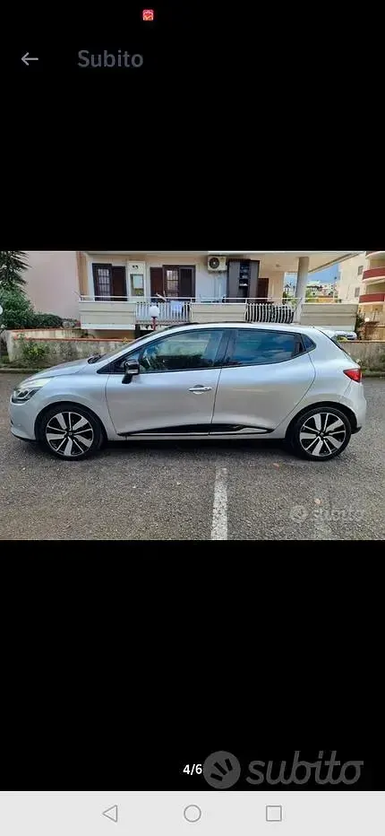 Usata Renault Clio 90 CV (66 kW) 2014 Grigio Utilitaria