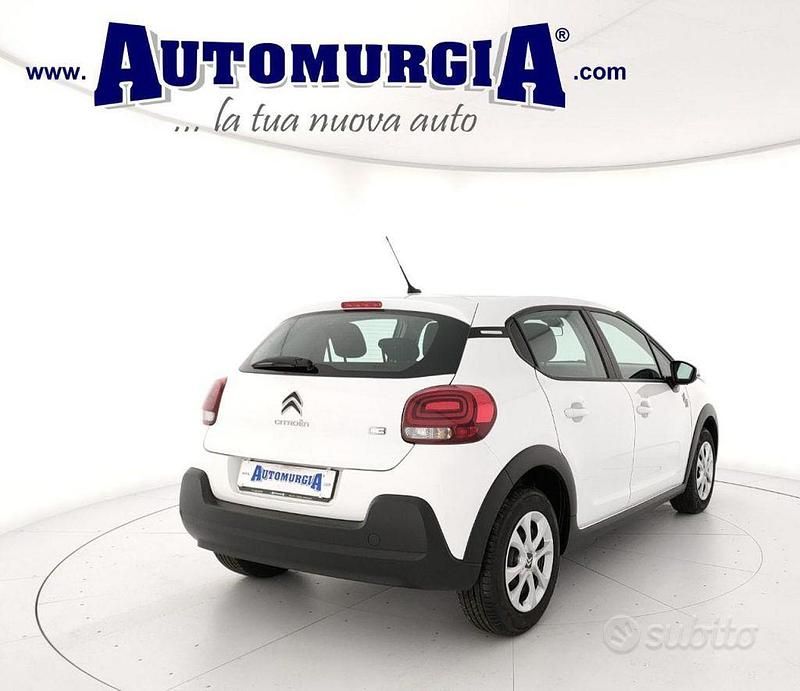 Usata Citroën C3 PureTech 83 CV (61 kW) 2024 Bianco Berlina