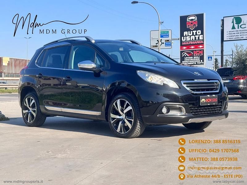 Usata Peugeot 2008 Allure 119 CV (87 kW) 2016 Nero SUV