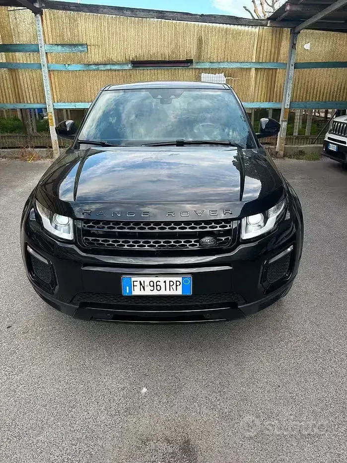 Usata Land Rover Range Rover evoque 2018 Nero Station wagon