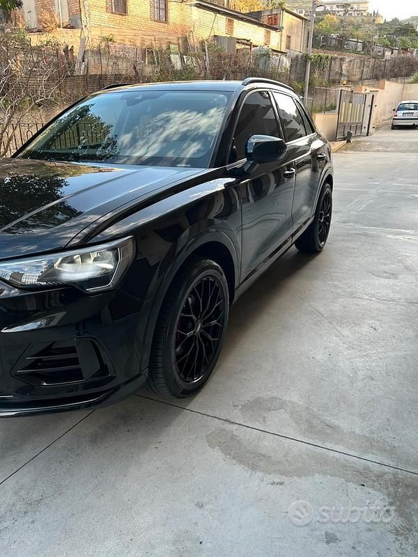 Usata Audi Q3 150 CV (110 kW) 2019 Nero SUV