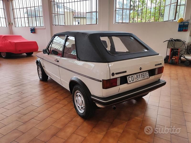 Usata VW Golf Cabriolet 69 CV (50 kW) 1981 Bianco Cabrio
