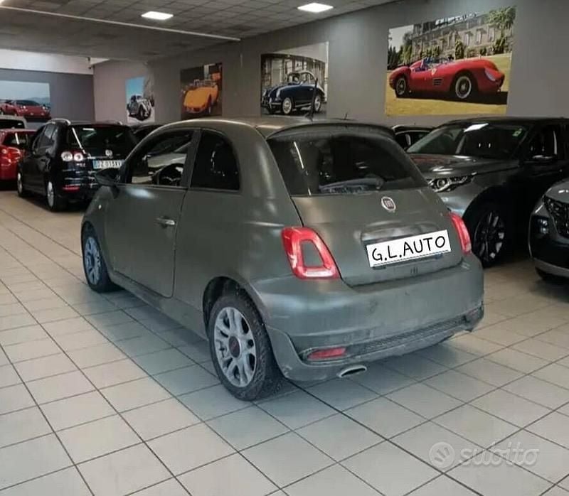 Usata Fiat 500S S 2017 Verde Berlina