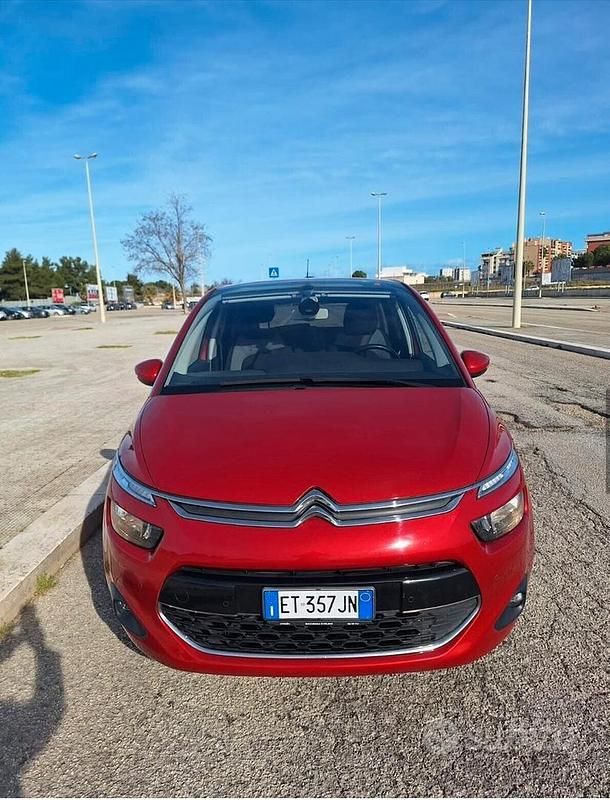 Usata Citroën C4 Picasso Exclusive 115 CV (84 kW) 2014 Rosso Monovolume