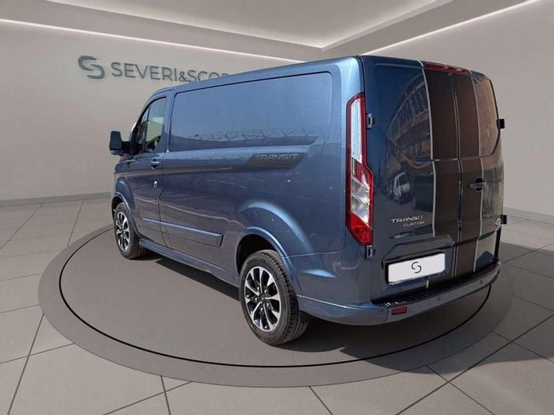 Usata Ford Transit Custom Titanium 170 CV (125 kW) 2022 Blu metallizzato Furgone