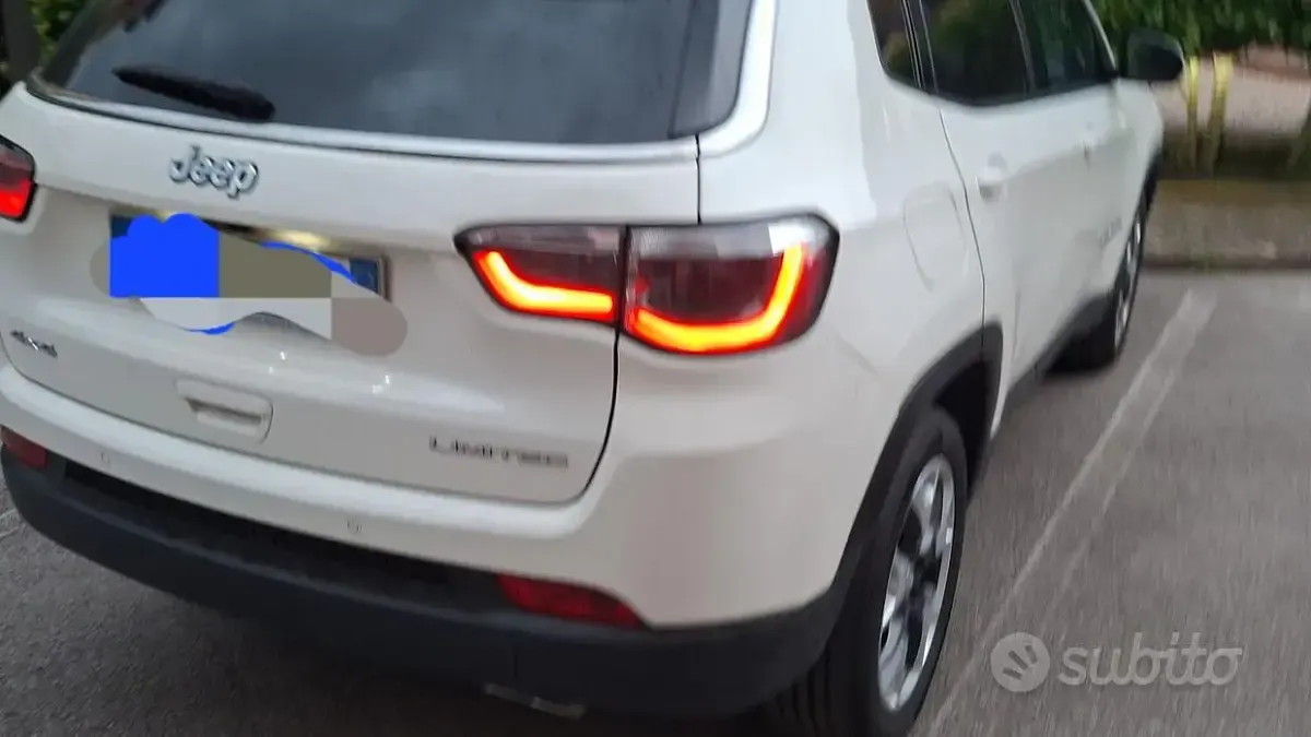 Usata Jeep Compass 140 CV (102 kW) 2018 Bianco SUV