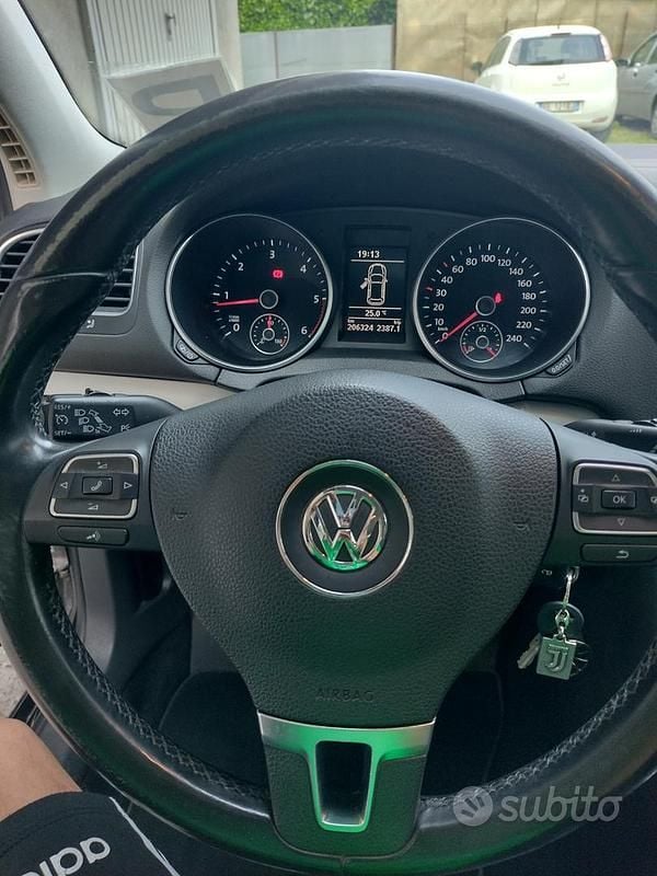 Usata VW Golf VII 2012 Nero Berlina