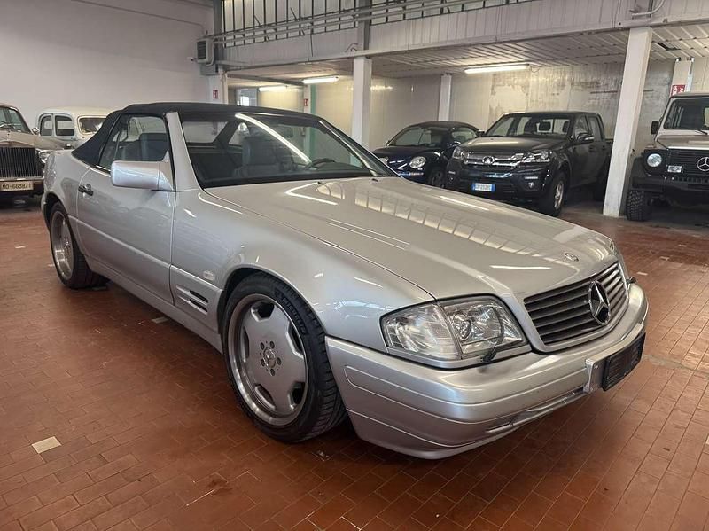 Usata Mercedes SL320 231 CV (169 kW) 1996 Argento Cabrio