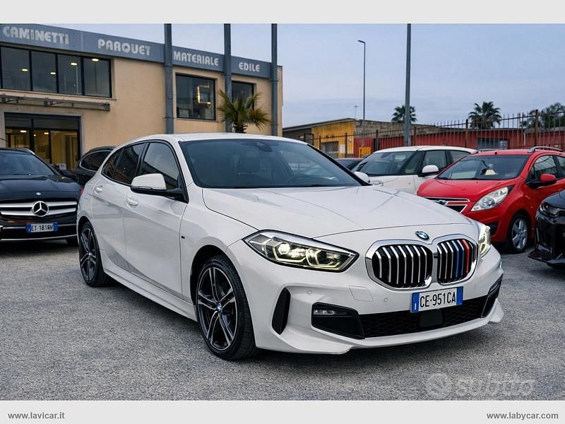 Usata BMW 118 M Sport 150 CV (110 kW) 2021 Bianco Utilitaria