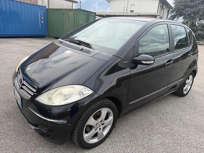 Usata Mercedes A150 Avantgarde 95 CV (69 kW) 2009 Nero Berlina