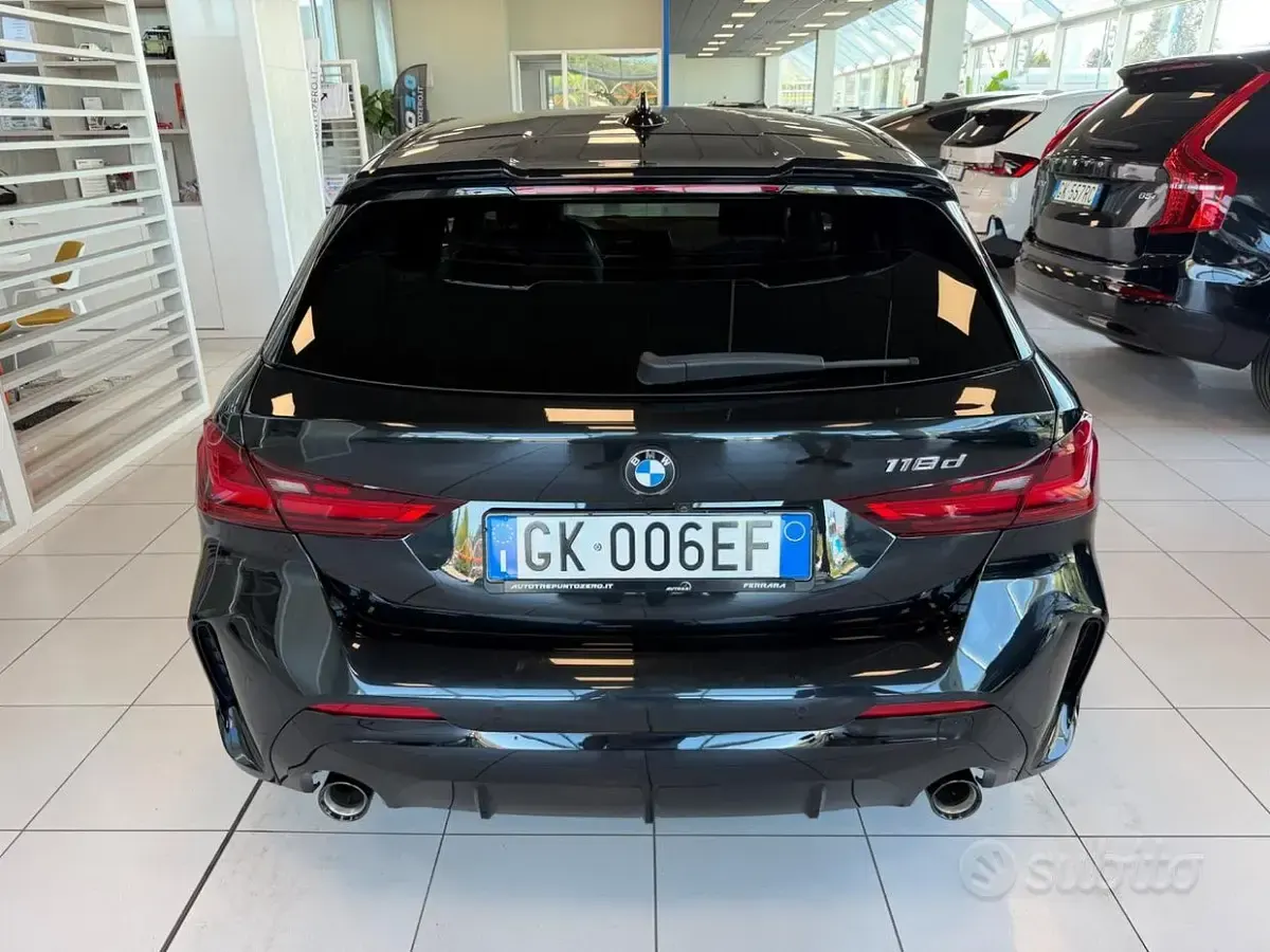 Usata BMW 118 M Sport 150 CV (110 kW) 2022 Nero Berlina