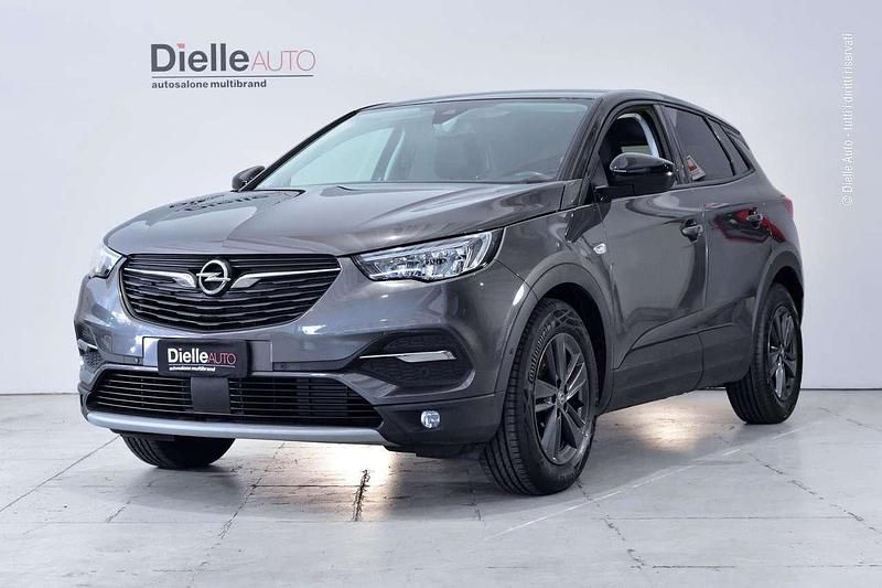 Usata Opel Grandland X Ultimate 131 CV (96 kW) 2021 Grigio scuro / antracite metal SUV